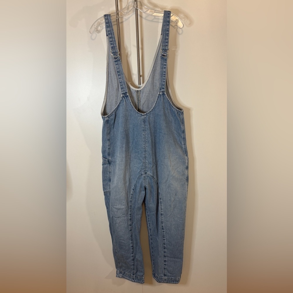 We The Free Light Blue Denim Overalls | S - Picture 2 of 5